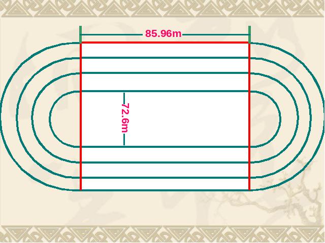 六年级上册数学（人教版）数学圆《确定起跑线》（）第5页