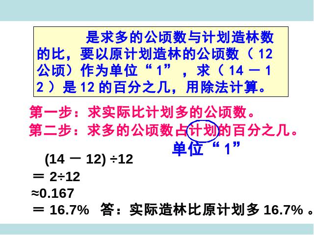 六年级上册数学（人教版）数学《用百分数解决问题》()第4页