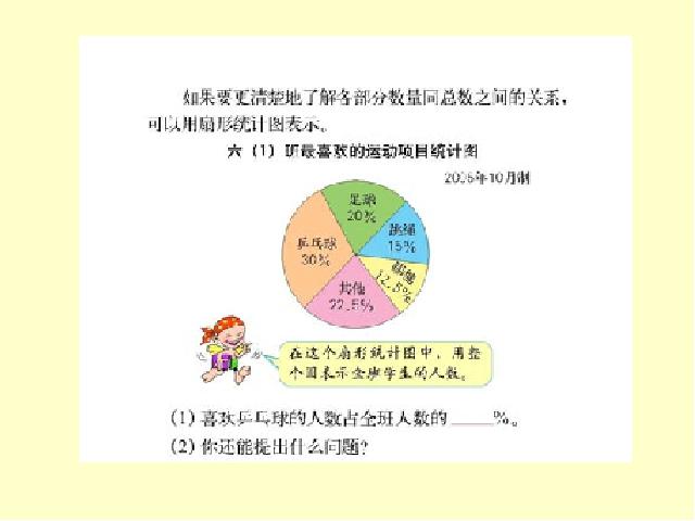 六年级上册数学（人教版）新：数学《统计》课件第5页