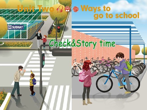 六年级上册英语(PEP版)B check&story time第1页