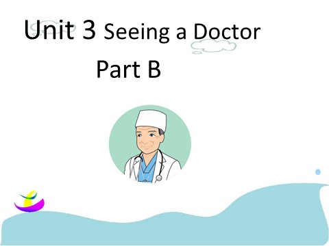 六年级下册英语（闽教版）Unit 3 Seeing a Doctor Part B 课件 3第1页
