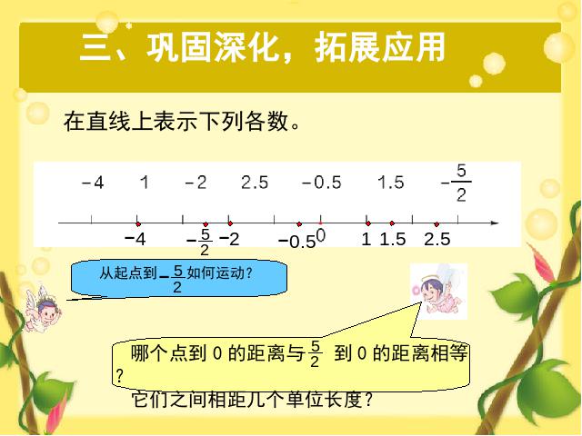 六年级下册数学（人教版）数学《2015新版:直线上的负数》（）第4页