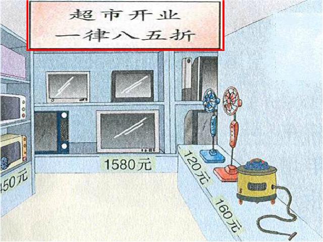 六年级下册数学（人教版）数学《百分数(二)2.1折扣》教研课第9页