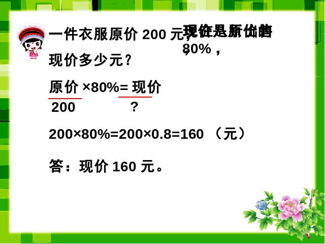 六年级下册数学（人教版）数学《百分数(二)2.1折扣》公开课ppt第2页