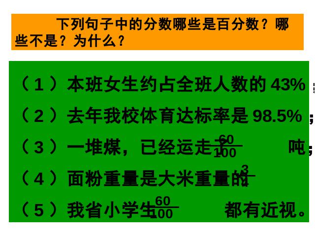 六年级下册数学（人教版）《生活与百分数》数学公开课第5页