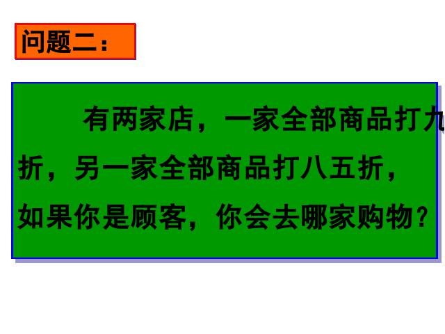 六年级下册数学（人教版）《生活与百分数》数学公开课第9页