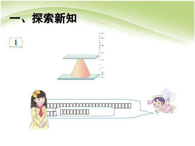 六年级下册数学（人教版）数学圆柱和圆锥:圆锥的认识主题图例1第6页