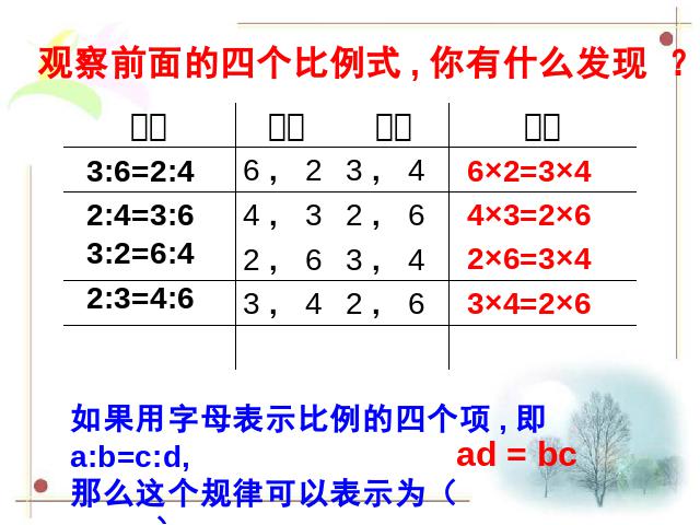 六年级下册数学（人教版）数学-《比例的基本性质》下载（第十二册）第8页