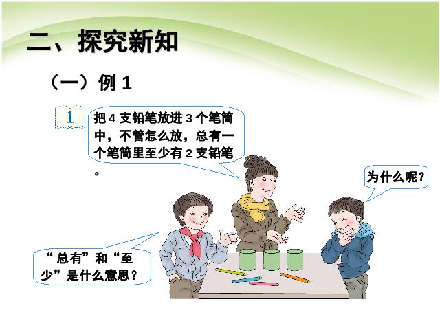 六年级下册数学（人教版）数学第五单元:数学广角:鸽巢问题例1例2 第3页