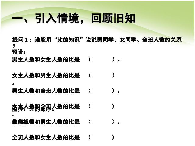 六年级下册数学（人教版）数学数与代数：比和比例课件ppt第2页