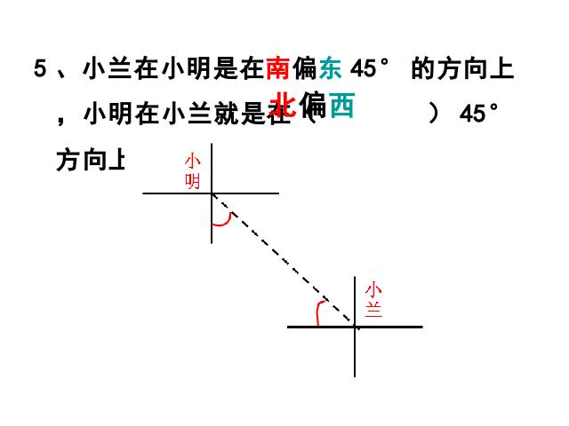 六年级下册数学（人教版）《(2)图形与几何:图形的位置》课件ppt(数学）第6页