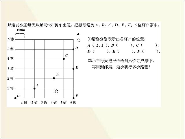 六年级下册数学（人教版）数学《(2)图形与几何:图形的位置》第8页