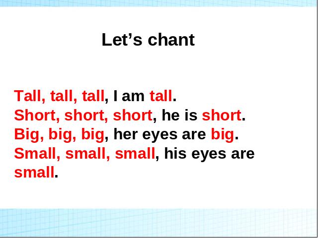 六年级下册英语(PEP版)PEP《Unit1 How tall are you A let's learn》第3页