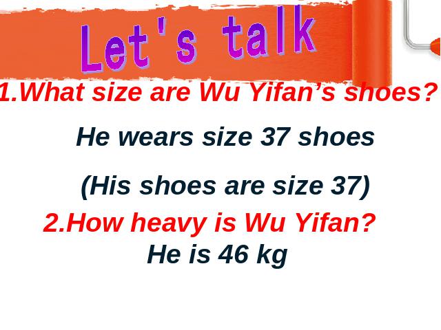 六年级下册英语(PEP版)课件《Unit1 How tall are you》ppt（PEP英语）第10页