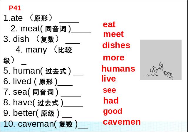 六年级下册英语(PEP版)Unit4 Then and now Let's check story time课件ppt第6页