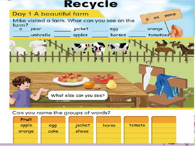 六年级下册英语(PEP版)英语Recycle Day1优秀获奖第2页