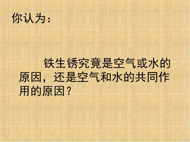 六年级下册科学《控制铁生锈的速度》(科学)第6页