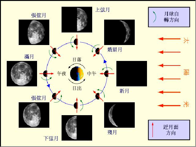 六年级下册科学科学第三单元“宇宙”《月相变化》（）第7页