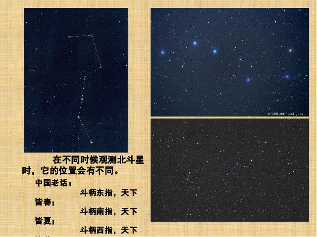 六年级下册科学“宇宙”《在星空中(一)》(科学)第9页