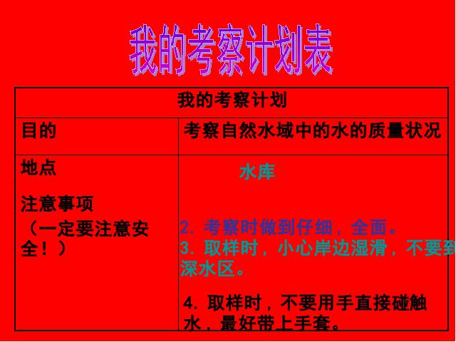 六年级下册科学科学《考察家乡的自然水域》(教科版)第3页