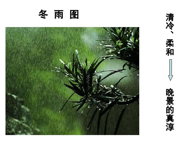 初一上册语文语文教研课《第3课:雨的四季》第8页