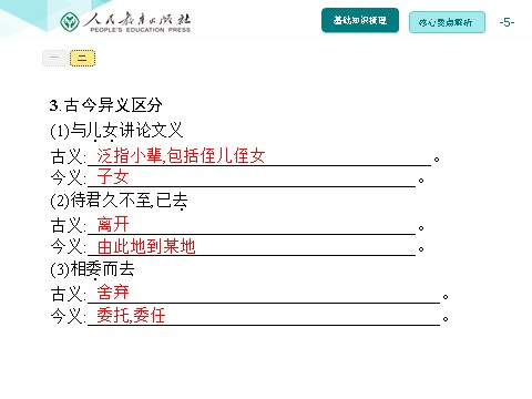 初一上册语文同步解析课件：8 《世说新语》二则第5页