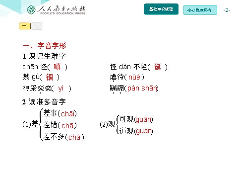 初一上册语文同步解析课件：17动物笑谈第2页