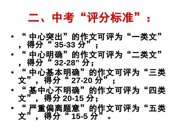 初一上册语文语文《写作:如何突出中心》课件ppt第3页