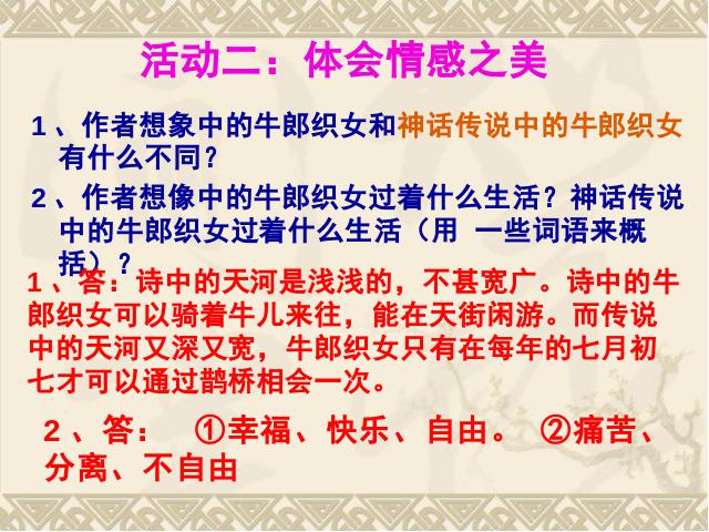 初一上册语文语文教研课《天上的街市》课件PPT第10页