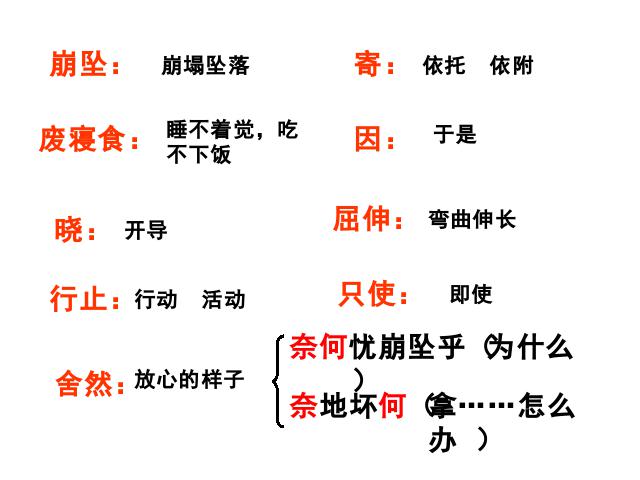 初一上册语文语文优质课《杞人忧天》第7页