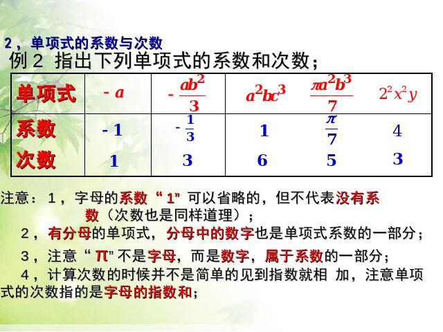 初一上册数学《整式的加减复习题2》PPT教学自制课件(数学)第10页