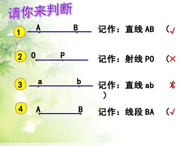 初一上册数学《4.2直线射线线段》PPT教学自制课件(数学)第2页