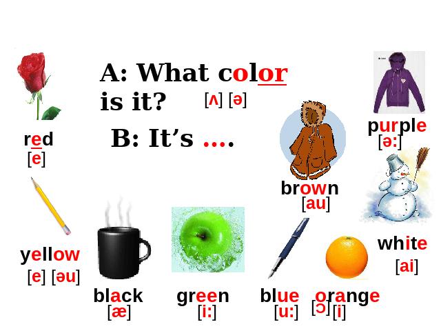 初一上册英语英语教研课ppt Starter Unit3What color is it 2a-2e课件第3页