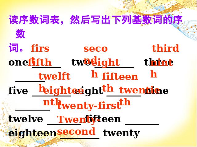 初一上册英语英语Unit8 When is your birthday Section A ppt课件第8页