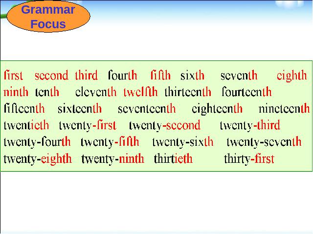 初一上册英语Unit8 When is your birthday Section A 2e-3c教研课第3页