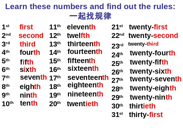 初一上册英语英语Unit8 When is your birthday优秀获奖第8页