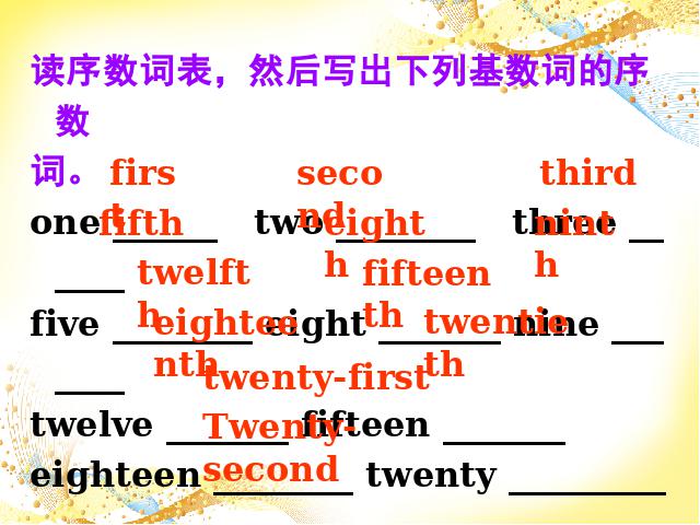 初一上册英语Unit8 When is your birthday Section A 第10页