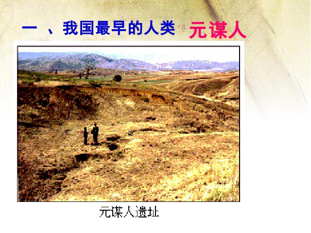 初一上册历史《第1课:中国早期人类的代表-北京人》课件ppt第10页