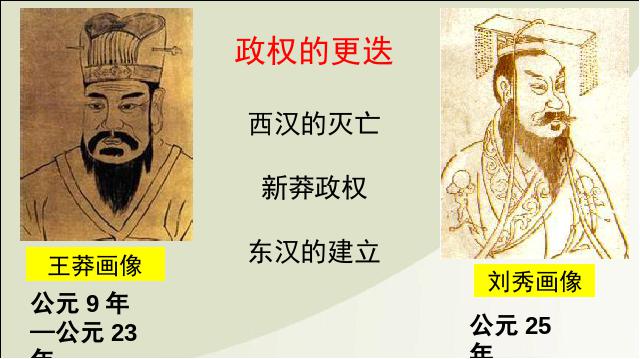 初一上册历史历史《第13课:东汉的兴亡》第2页