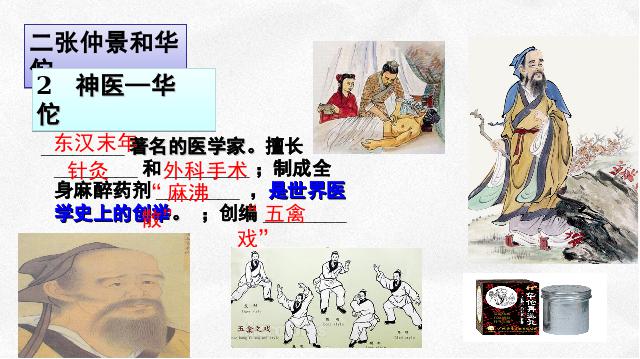 初一上册历史新历史《第15课:两汉的科技和文化》第8页