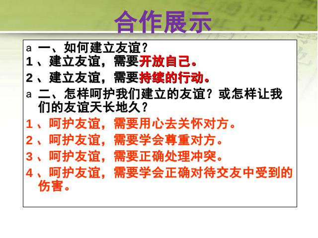 初一上册道德与法治《5.1让友谊之树常青》课件ppt第5页