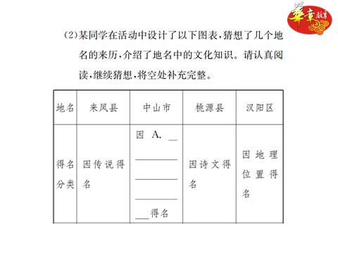 初一下册语文7 土地的誓言第10页