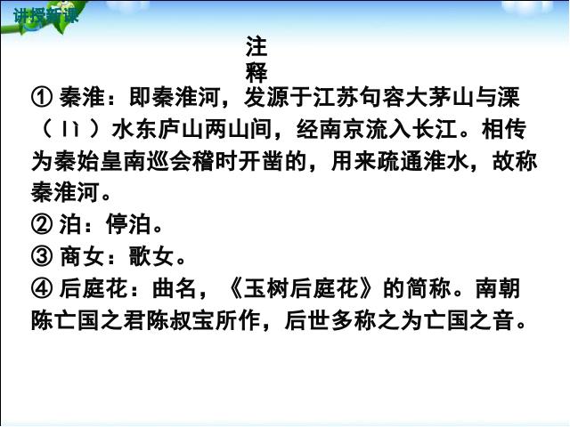 初一下册语文语文《课外古诗词诵读》第4页