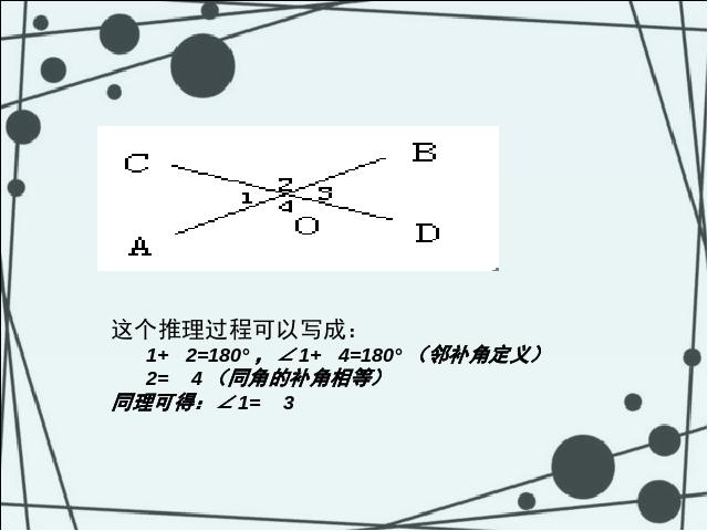 初一下册数学初中数学《5.1相交线》ppt课件下载第10页