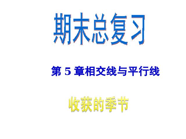 初一下册数学《复习题5》数学第1页