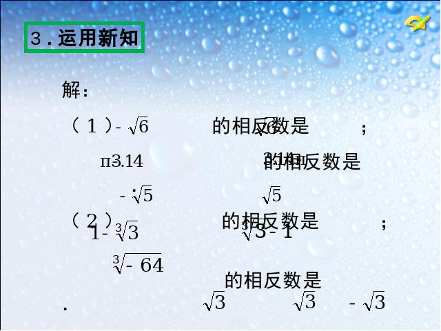 初一下册数学下载ppt《6.3实数》课件第8页