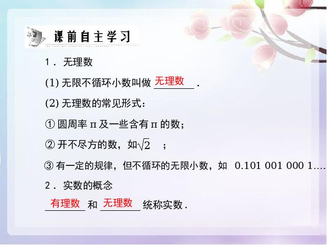 初一下册数学《6.3实数》数学第3页