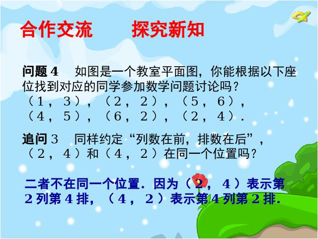 初一下册数学初中数学ppt《7.1平面直角坐标系》课件第10页