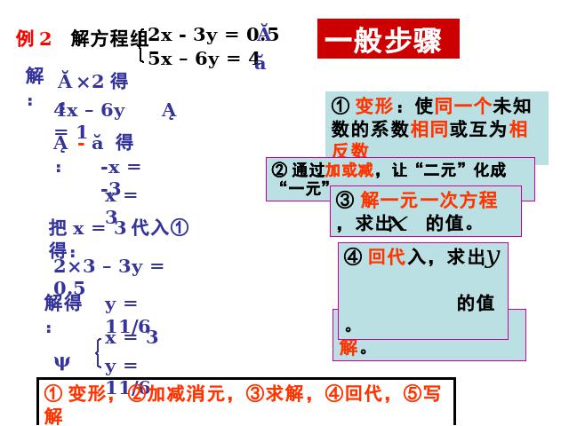 初一下册数学数学《8.2消元法解二元一次方程组》（）第9页