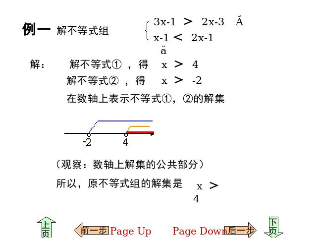 初一下册数学课件《9.3一元一次不等式组》ppt（数学）第10页